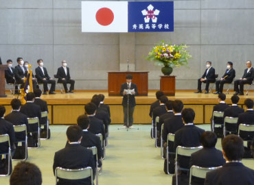 秀英高等学校 37期生入学式